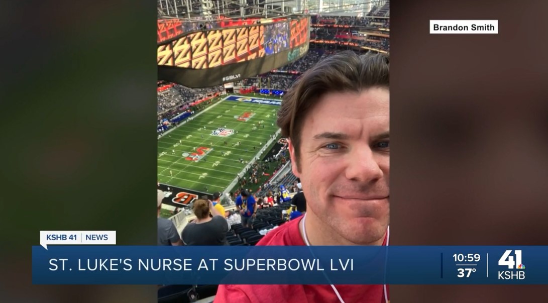 Kshb Saint Lukes Nurse Attends Super Bowl Lvi After Receiving Tickets From Tyrann Mathieu 